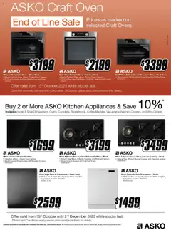 Preview of The Good Guys Cooking & Dishwashers - valid from 13.10.2025 | Page: 16