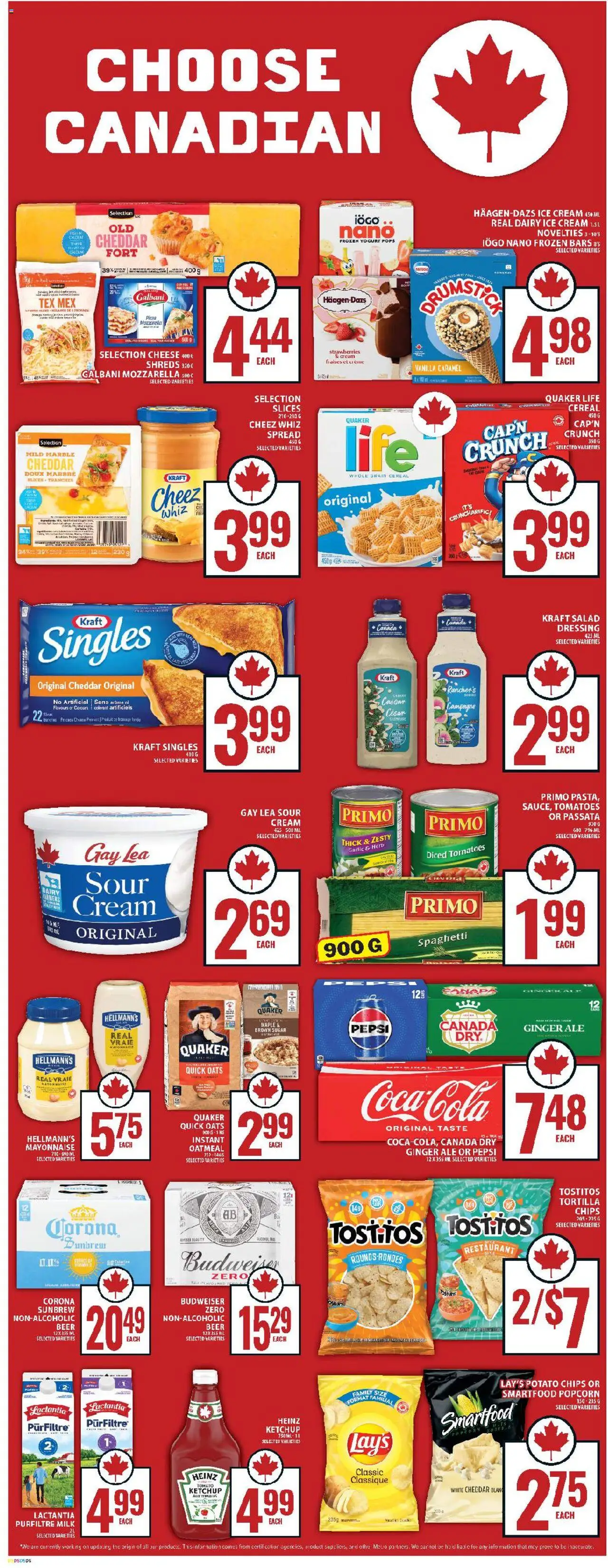 Food Basics flyer valid from 31.07.2025 | Page: 8 | Products: Ketchup, Salad, Cheese, Pizza