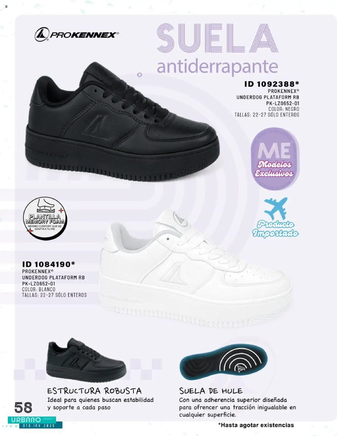 Nuevas ofertas de Price Shoes válidas en toda la República Mexicana desde el 24.07.2025. ¡Encuentra las mejores ofertas en Price Shoes catálogo Urbano otoño / invierno 2025! | Página: 58