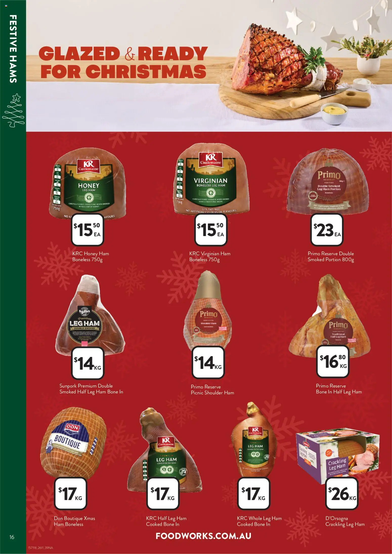 Foodworks catalogue - valid from 26.11.2025 | Page: 16 | Products: Ham, Honey