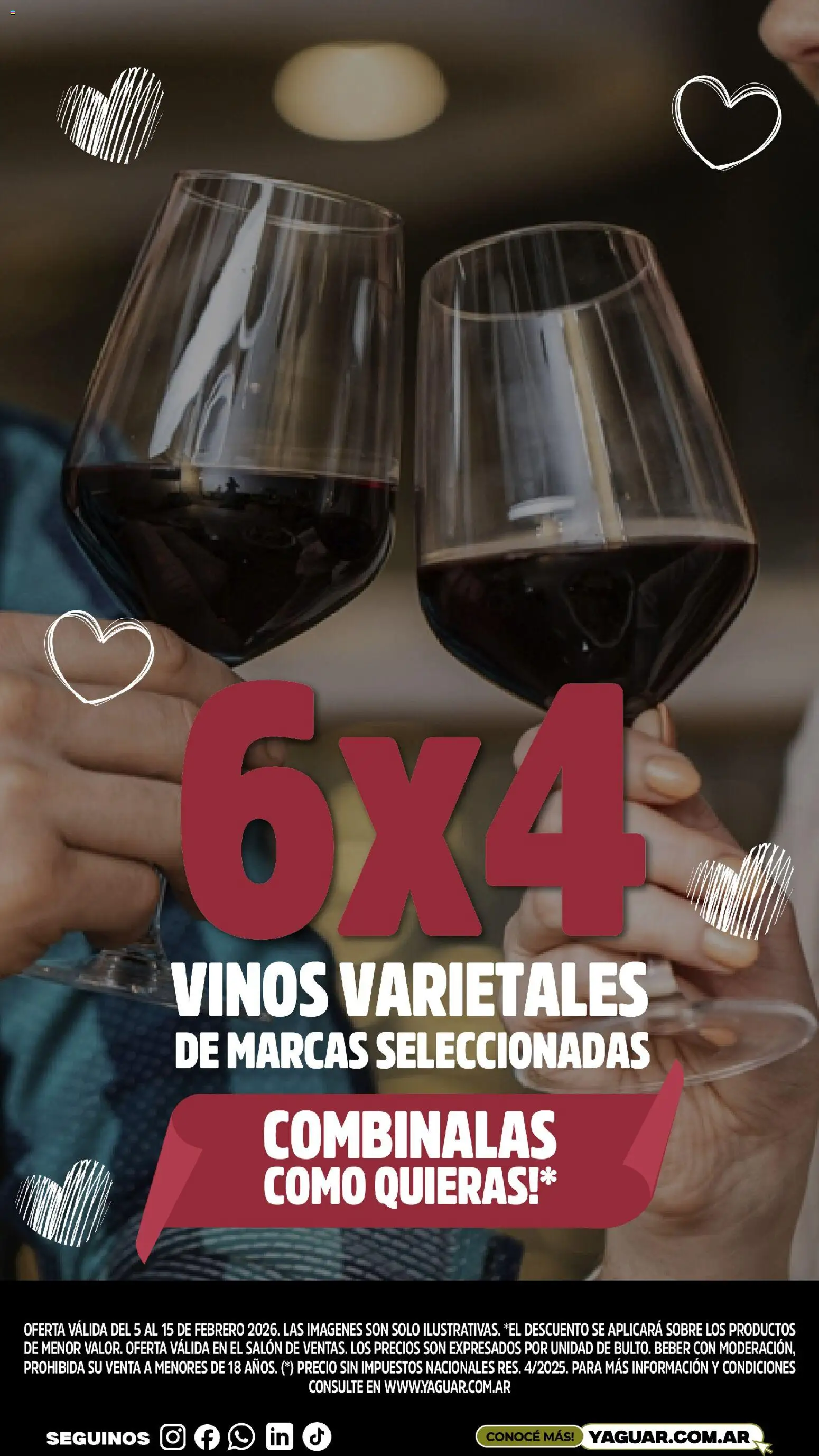 Yaguar - Ahorro que enamora  │ válido desde el 05.02.2026 | Página: 5 | Productos: Sobre