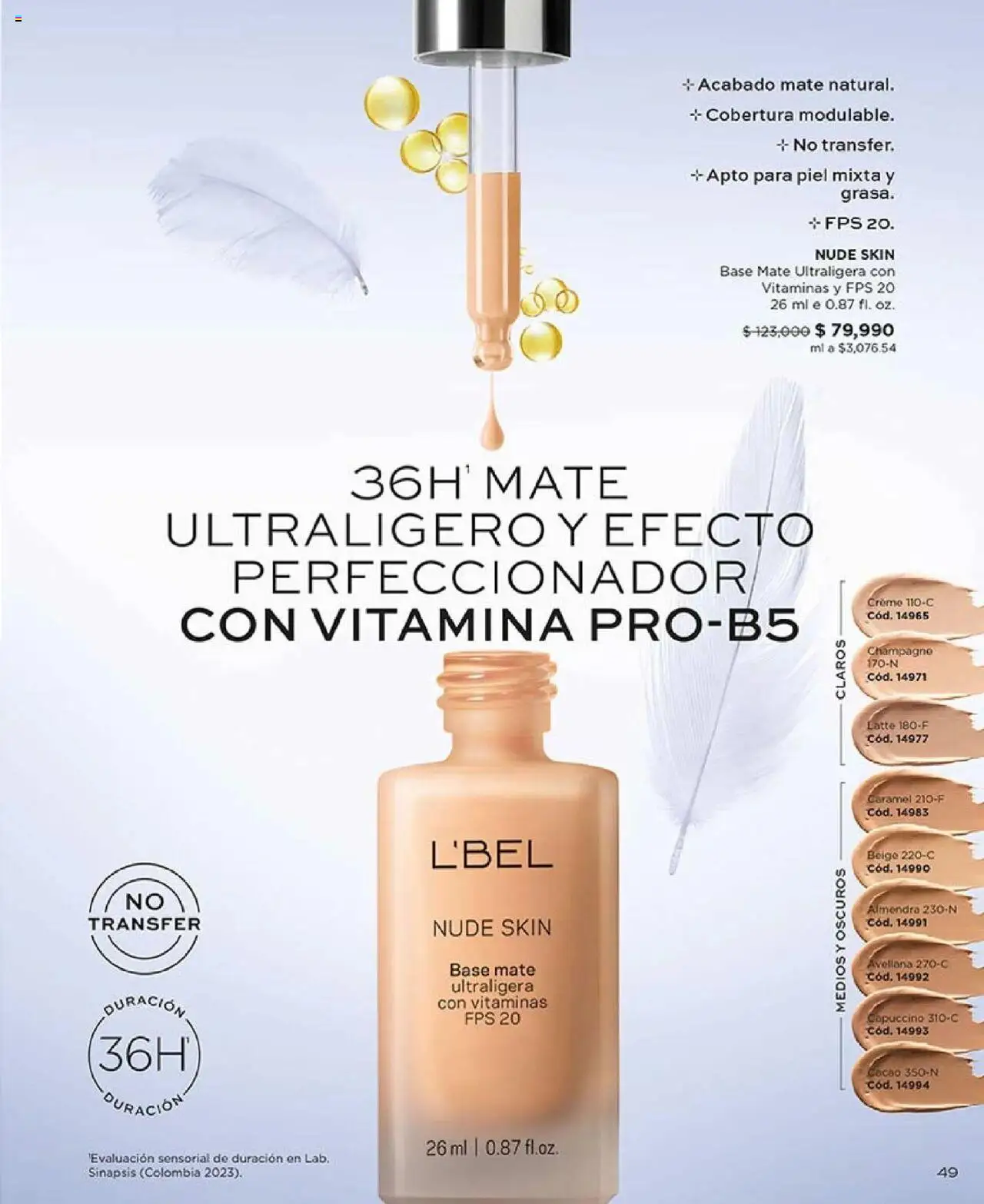 L'Bel revista - valida desde el 27.05.2025 | Página: 49 | Productos: Almendra, Vitaminas, Perfeccionador