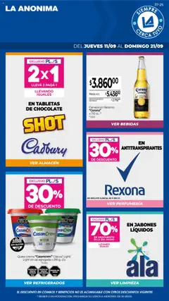 Vista previa La Anonima - Insuperables - z3 válido desde el 11.09.2025