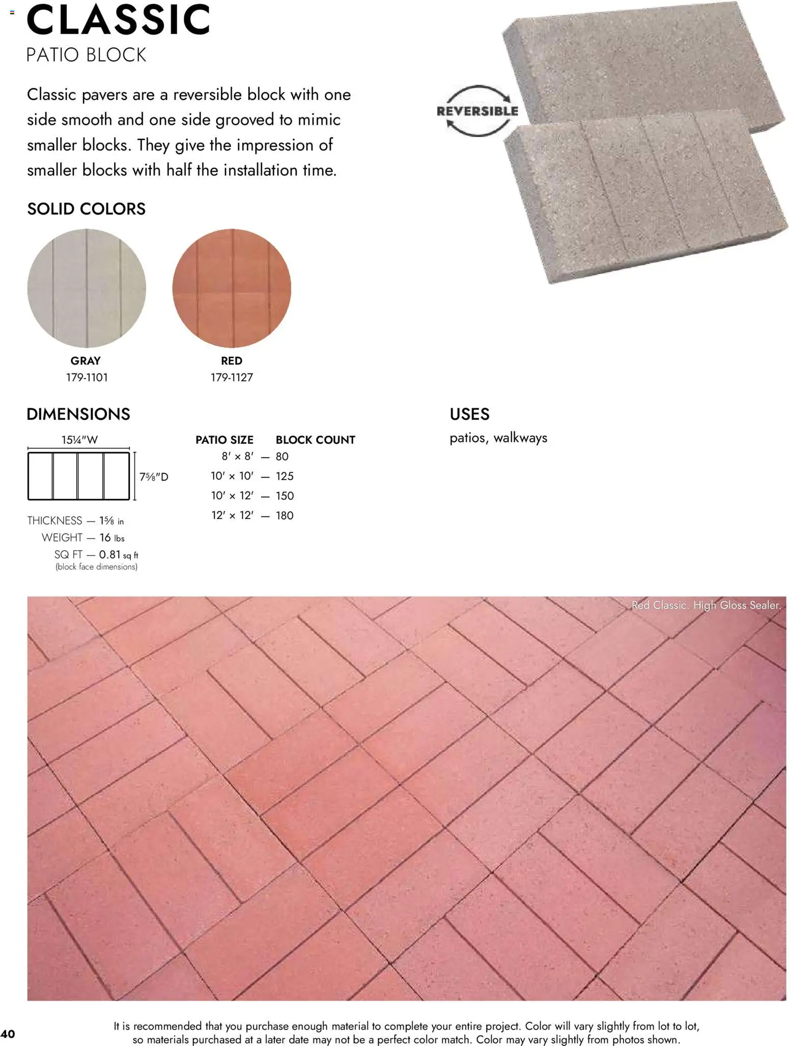 Menards - Summer catalog - valid from 02.04.2026 | Page: 40 | Products: Weight