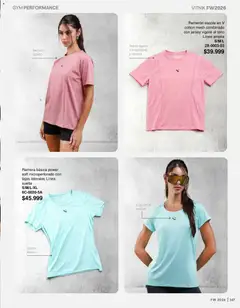 Vista previa Vitnik - Mujer válido desde el 01.04.2026 | Página: 147 | Productos: Remera