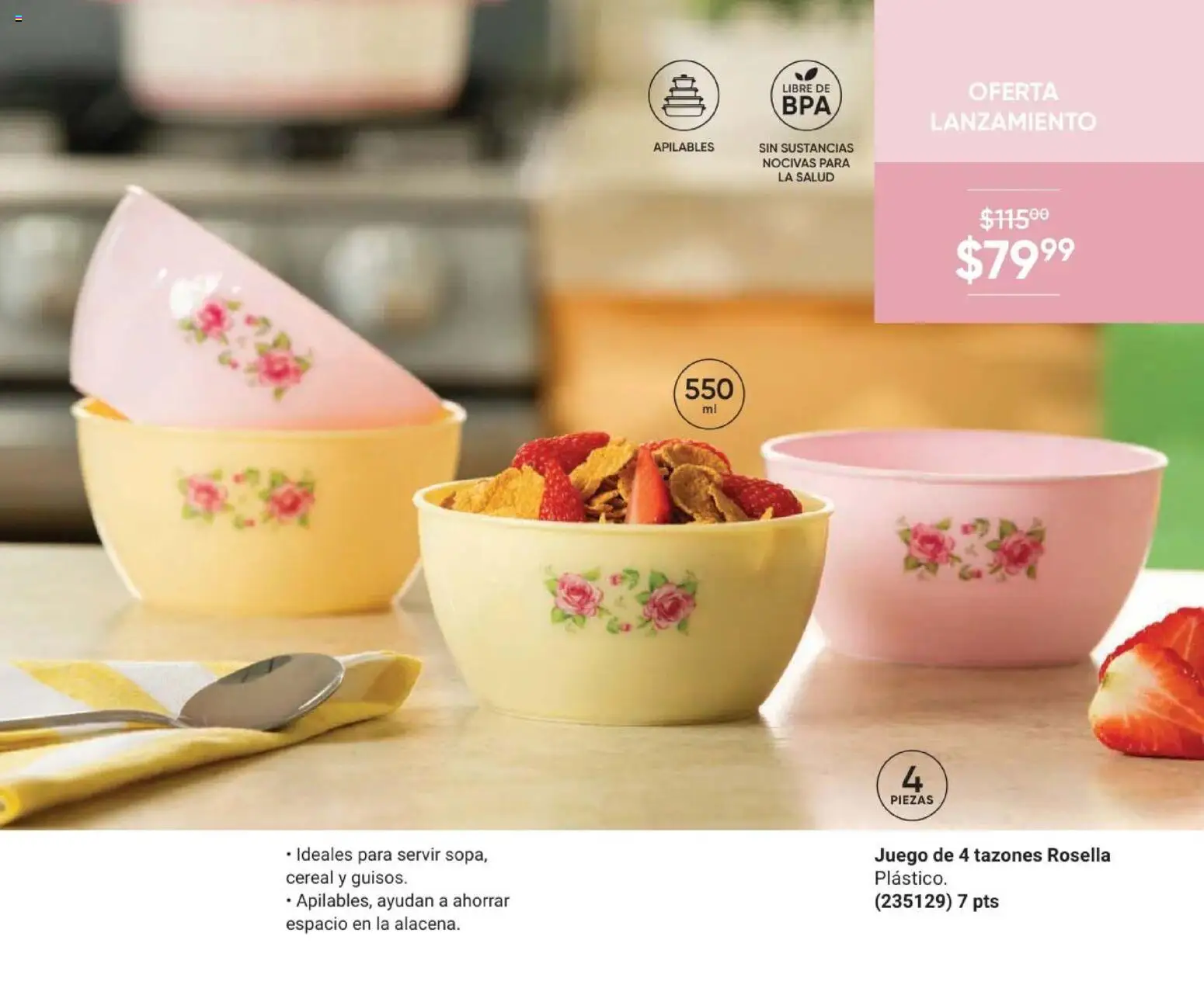 Nuevas ofertas de AVON válidas en toda la República Mexicana desde el 02.04.2026. ¡Encuentra las mejores ofertas en AVON Casa & Estilo 6 2026! | Página: 21 | Productos: Juego, Bowl