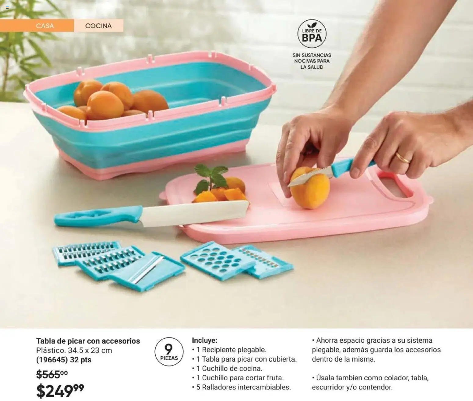 Nuevas ofertas de AVON válidas en toda la República Mexicana desde el 10.01.2026. ¡Encuentra las mejores ofertas en AVON Casa & Estilo 2 2026! | Página: 48 | Productos: Escurridor, Cocina, Cuchillo