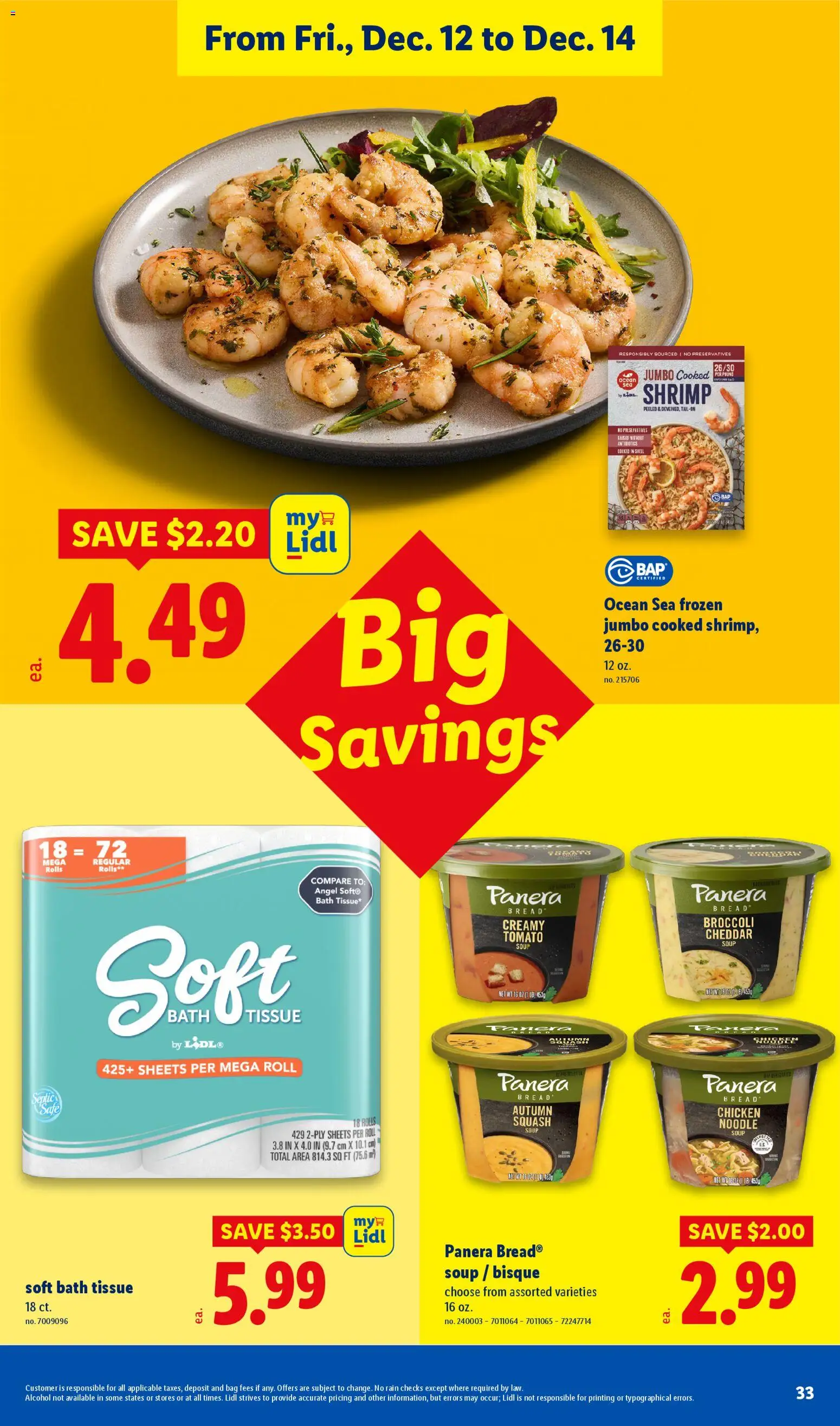 Lidl Weekly Ad - valid from 10.12.2025 | Page: 33 | Products: Broccoli, Squash, Bath, Bag