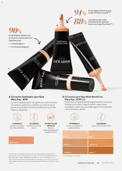 Vista previa de Papelillos Absorbentes de Brillo Facial Mary Kay, Absorben instantáneamente el exceso de brillo facial, sin dañar el maquillaje. Contiene 75 piezas., nuevo folleto de la tienda, válido en México a partir del 01.09.2025 | Página: 35