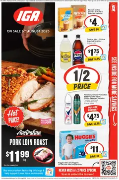 Preview of IGA Ritchies VIC - valid from 06.08.2025