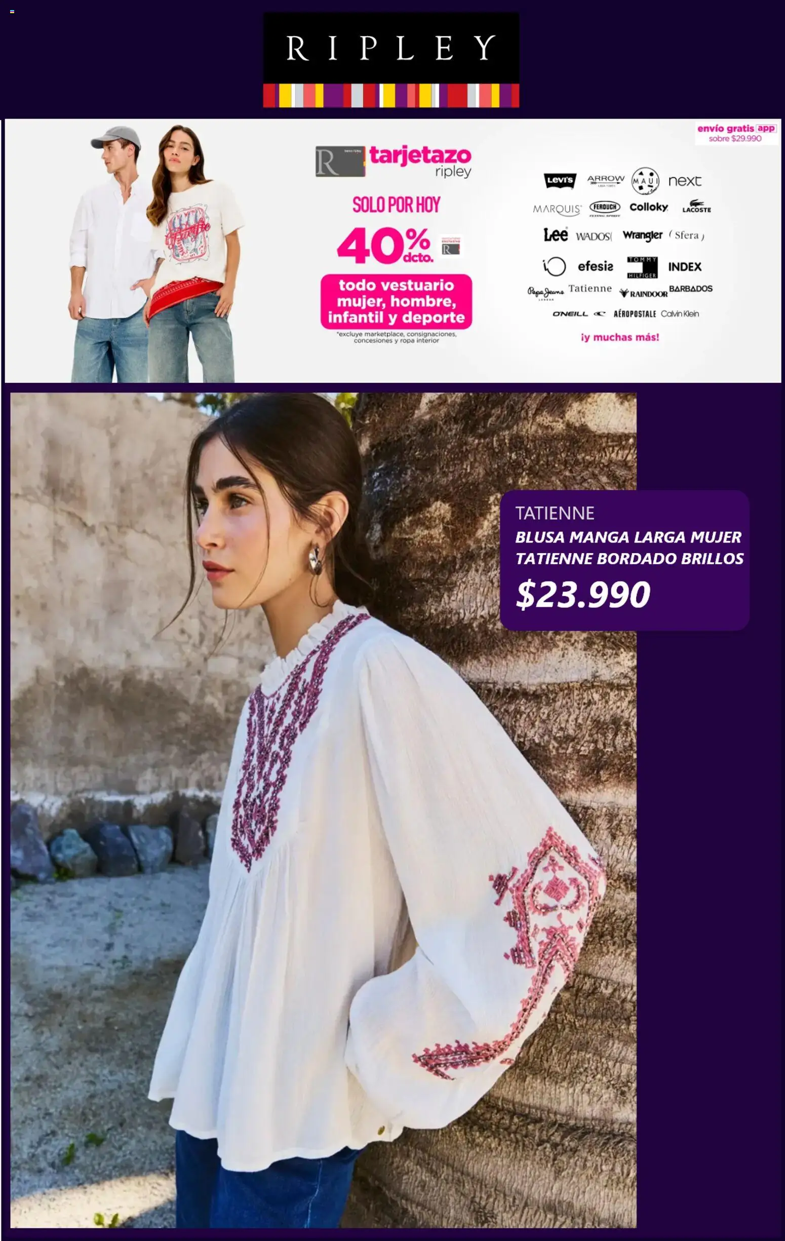Ripley ofertas  │ válido desde el 23.10.2025 | Página: 4 | Productos: Manga, Sobre, Ropa, Ropa interior