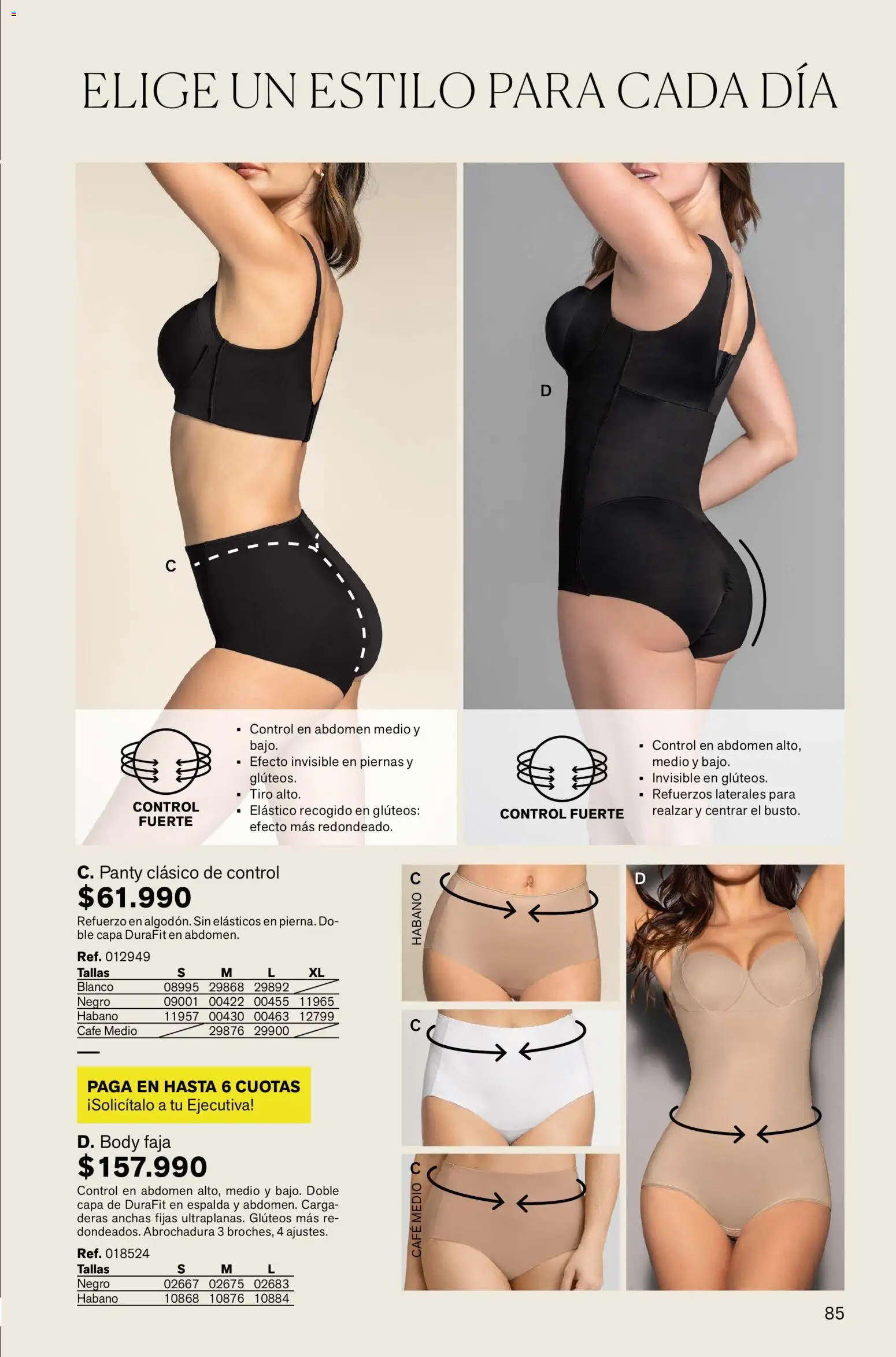 Leonisa revista - valida desde el 13.11.2025 | Página: 85 | Productos: Faja, Body, Café