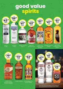 Preview of The Bottle-O catalogue  - valid from 19.04.2026 | Page: 4 | Products: Butter, Vodka, Rum, Scotch