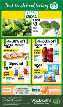 Woolworth South Island catalogue preview  - valid from 15.09.2025