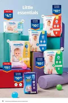 Preview of Aldi catalogue  - valid from 01.04.2026 | Page: 16 | Products: Nappies, Pants