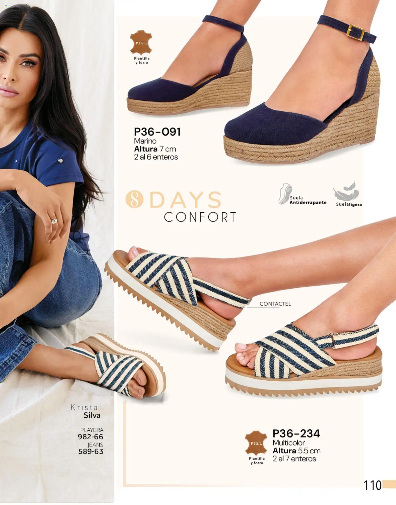 Nuevas ofertas de Cklass válidas en toda la República Mexicana desde el 05.03.2026. ¡Encuentra las mejores ofertas en Cklass catálogo Complemento Verano Calzado! | Página: 115 | Productos: Playera