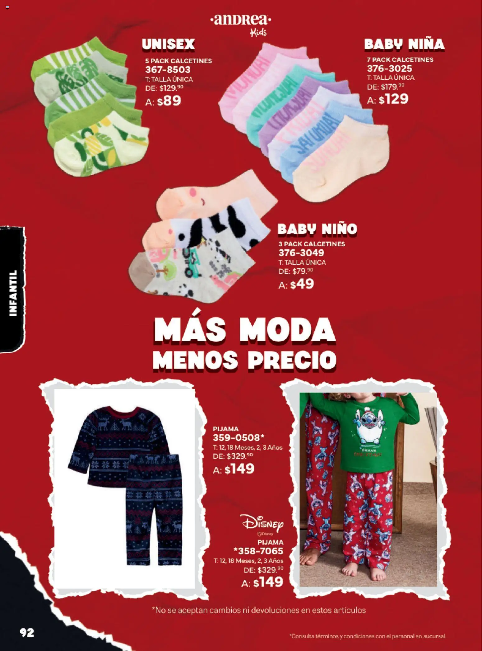 Nuevas ofertas de Andrea válidas en toda la República Mexicana desde el 02.11.2025. ¡Encuentra las mejores ofertas en Andrea Buen Fin ! | Página: 92 | Productos: Pijama
