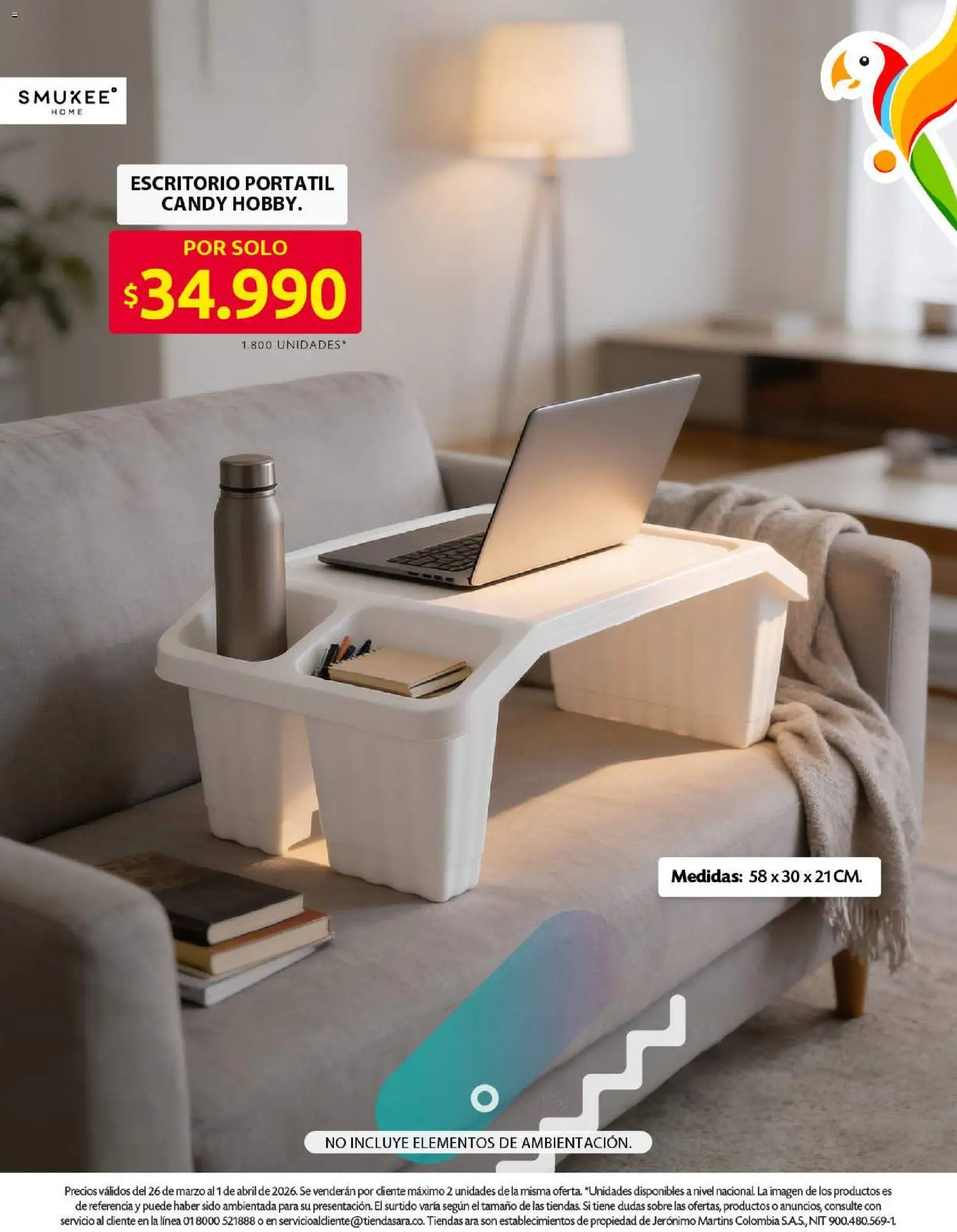 Ara revista - valida desde el 26.03.2026 | Página: 25 | Productos: Escritorio, Sobre