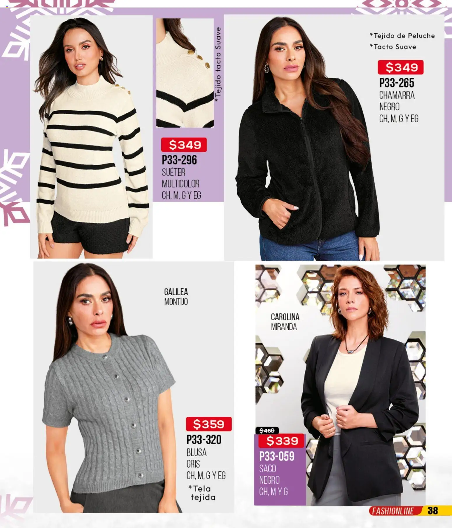 Nuevas ofertas de Cklass válidas en toda la República Mexicana desde el 15.12.2025. ¡Encuentra las mejores ofertas en Cklass catálogo Rebajas fin de año calzado! | Página: 340 | Productos: Blusa, Suéter, Chamarra