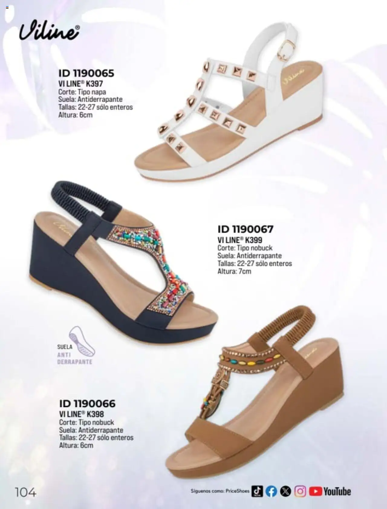 Nuevas ofertas de Price Shoes válidas en toda la República Mexicana desde el 27.01.2025. ¡Encuentra las mejores ofertas en Price Shoes catálogo Sandalias! | Página: 104