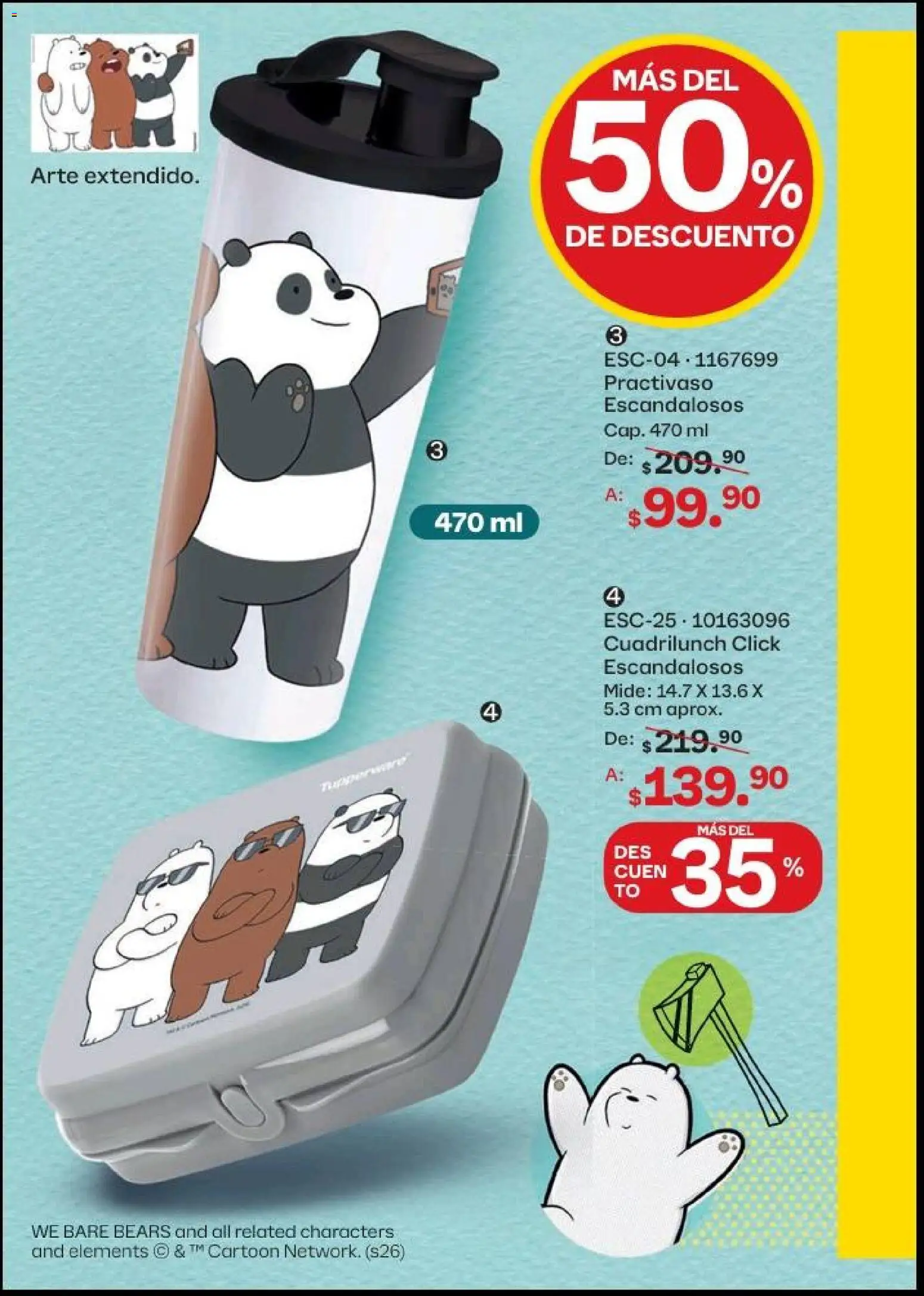 Nuevas ofertas de Tupperware válidas en toda la República Mexicana desde el 20.04.2026. ¡Encuentra las mejores ofertas en Tupperware catálogo! | Página: 77