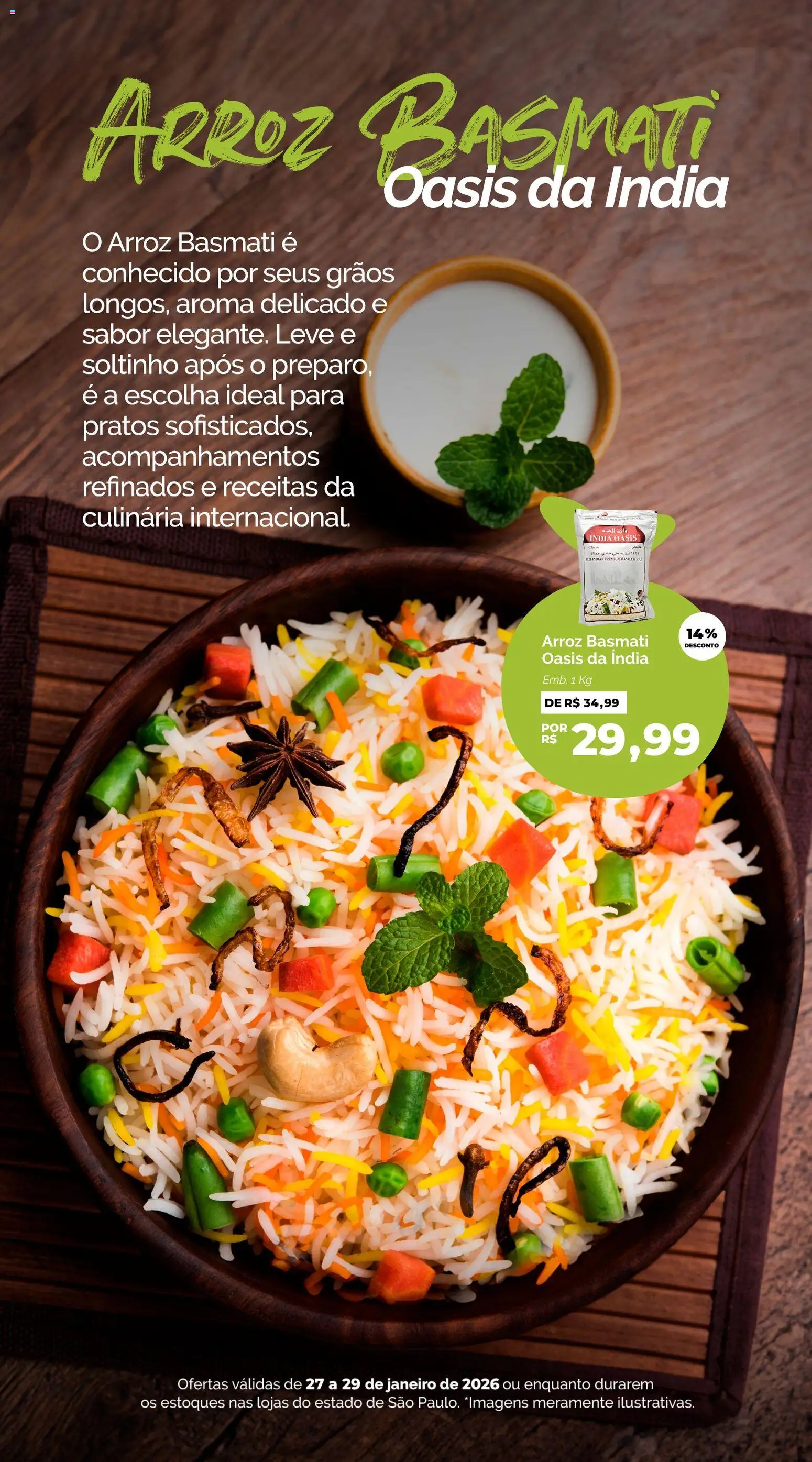 Oba Hortifruti Folheto - válido de 27.01.2026 | Página: 3 | Produtos: Arroz