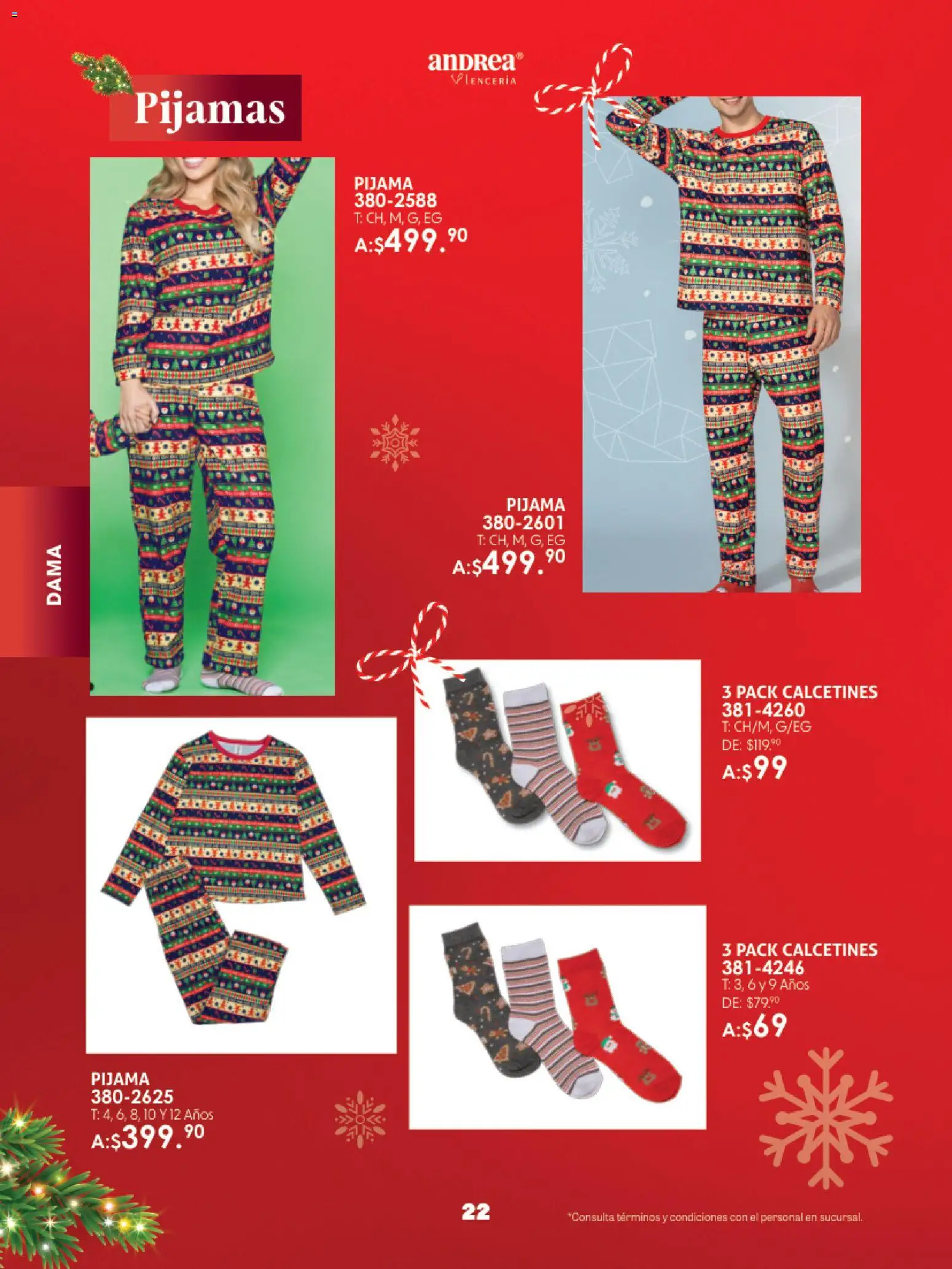 Nuevas ofertas de Andrea válidas en toda la República Mexicana desde el 23.11.2025. ¡Encuentra las mejores ofertas en Andrea catálogo Guía de regalos! | Página: 22 | Productos: Pijama