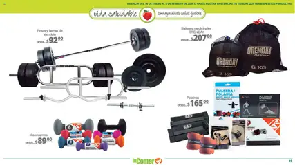Vista previa de La Comer folleto Vida Saludable, nuevo folleto de la tienda, válido en México a partir del 16.01.2026 | Página: 19