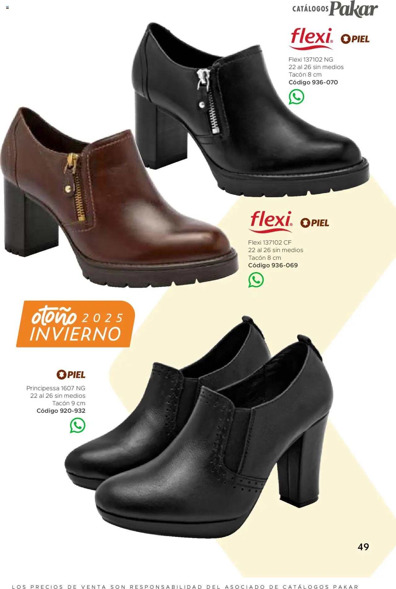 Nuevas ofertas de SC Pakar válidas en toda la República Mexicana desde el 24.07.2025. ¡Encuentra las mejores ofertas en SC Pakar Catálogo Mujer otoño / invierno! | Página: 49