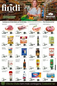 Master - Ofertas da semana  - Pré-Visualização do folheto da loja Master, válido de 13.02.2026 | Página: 1 | Produtos: Ovos, Pizza, Roupas, Açúcar
