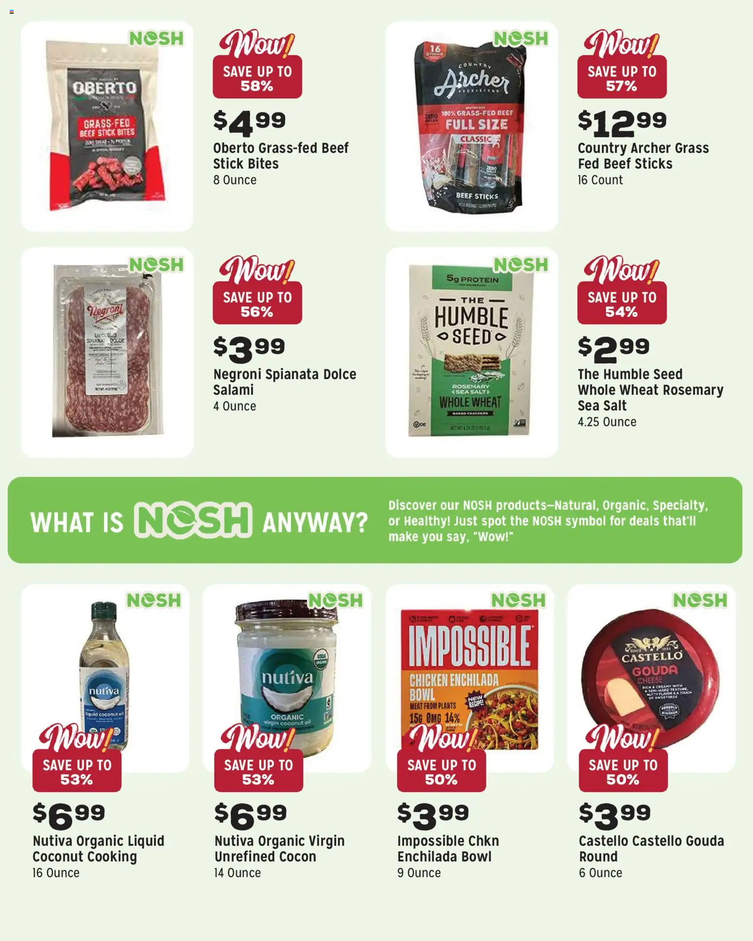 Grocery Outlet Weekly Ad - valid from 22.04.2026 | Page: 10 | Products: Cheese, Salami, Beef, Salt