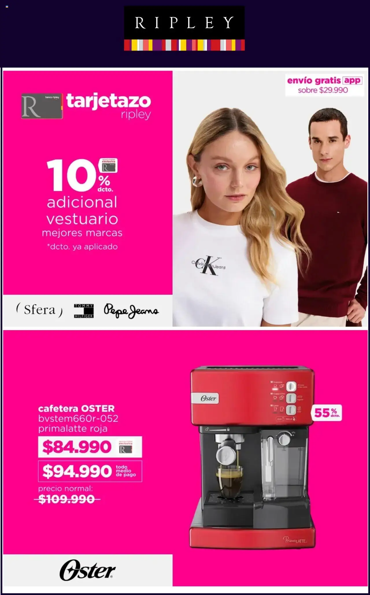 Ripley ofertas  │ válido desde el 09.10.2025 | Página: 2 | Productos: Cafetera, Banco, Sobre