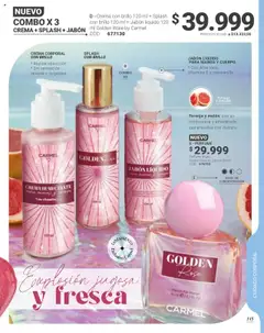 Carmel revista - valida desde el 09.07.2025 | Página: 147 | Productos: Crema, Tobillera, Perfume, Jabón