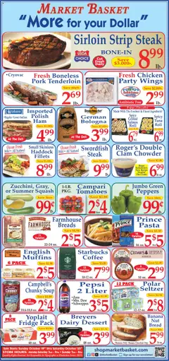 Preview of Market Basket weekly ads valid from 19.10.2025