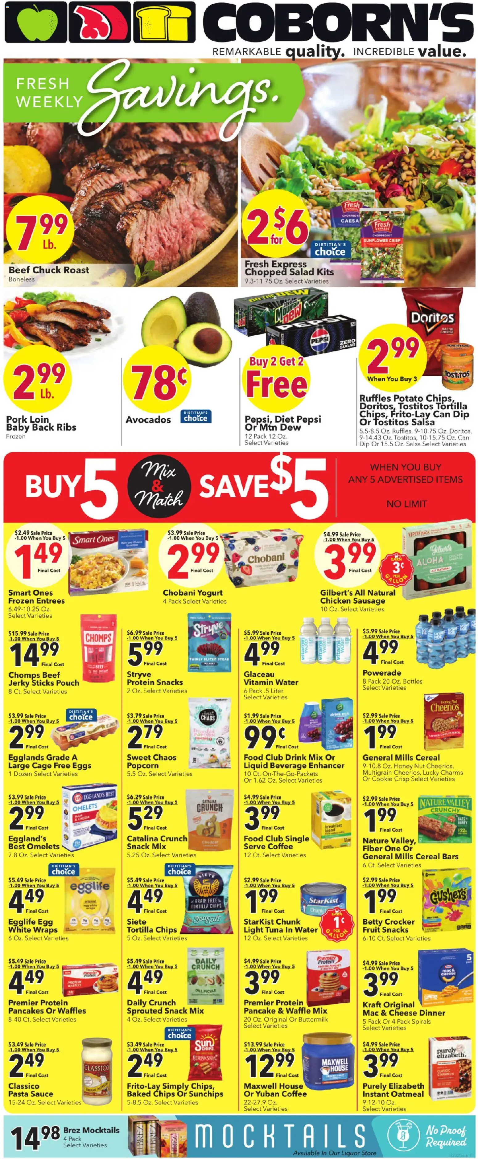 Coborn's Weekly Ad - valid from 31.12.2025 | Page: 1 | Products: Pasta, Salad, Sauce, Dill