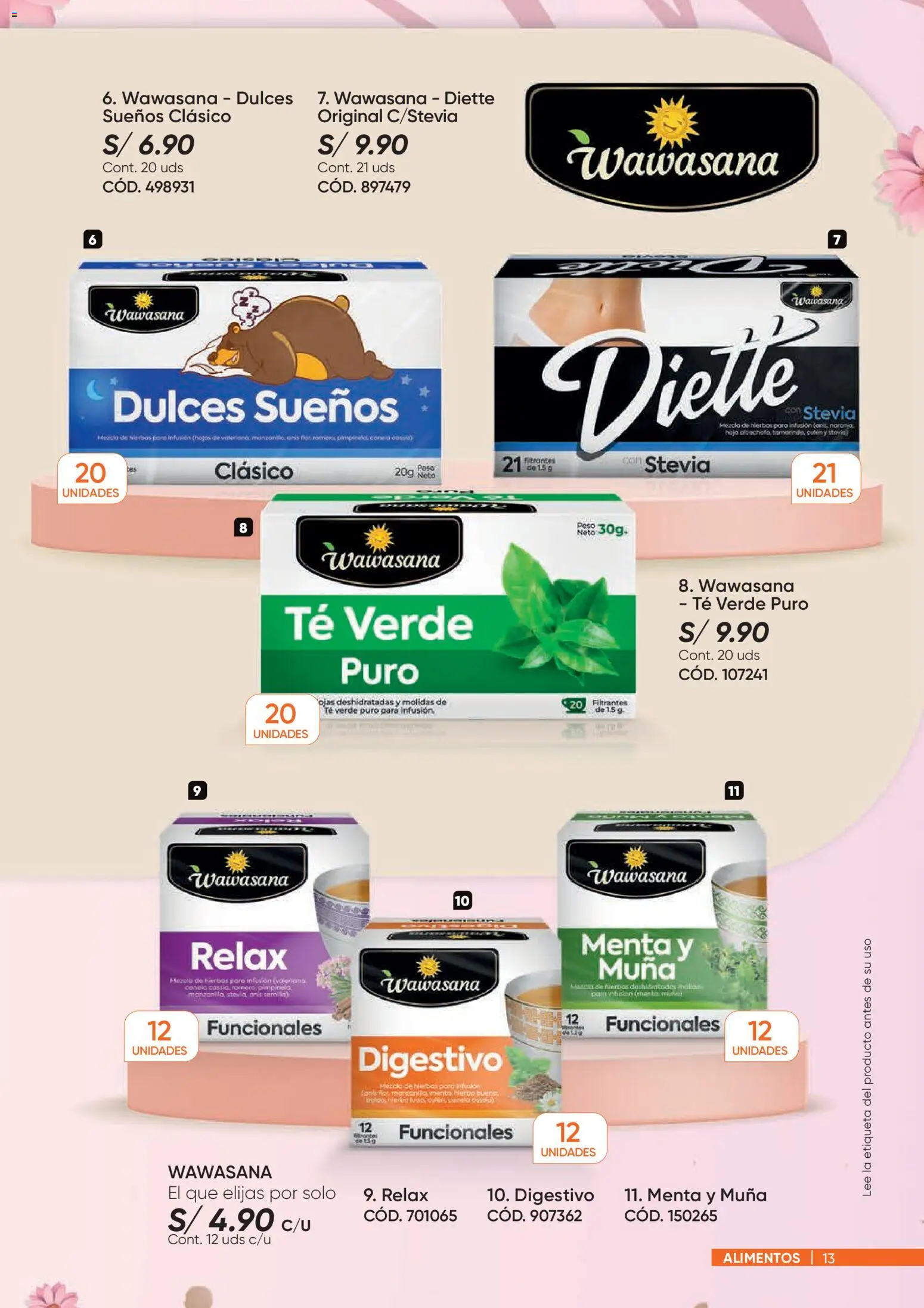 Catálogo Azzorti válido desde 26.01.2026 | Página: 13 | Productos: Té