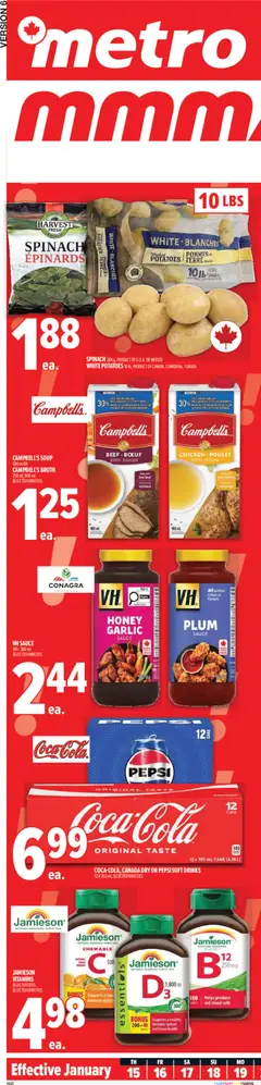 Preview of Metro - Saint-Augustin-De-Desmaures from shop Metro valid from 15.01.2026