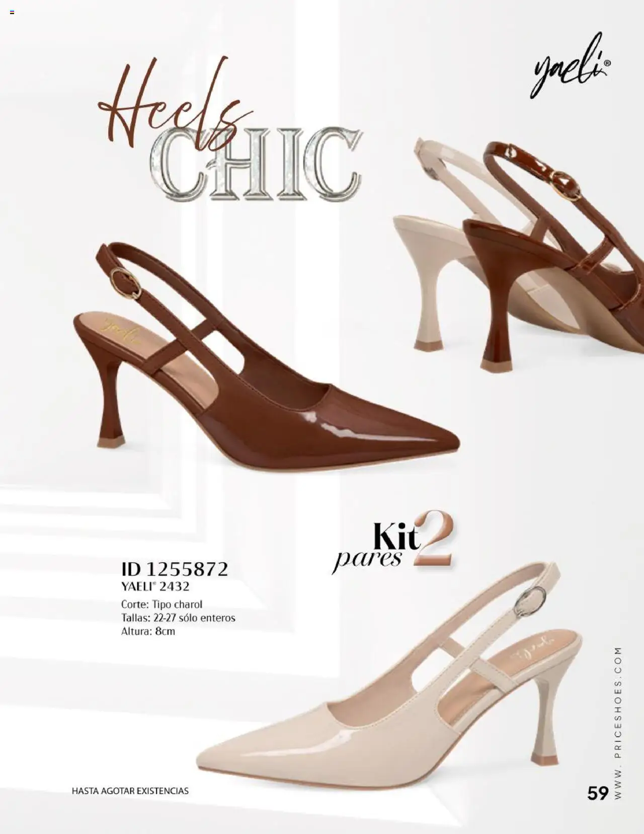 Nuevas ofertas de Price Shoes válidas en toda la República Mexicana desde el 25.09.2025. ¡Encuentra las mejores ofertas en Price Shoes - Catálogo Vestir Casual! | Página: 59