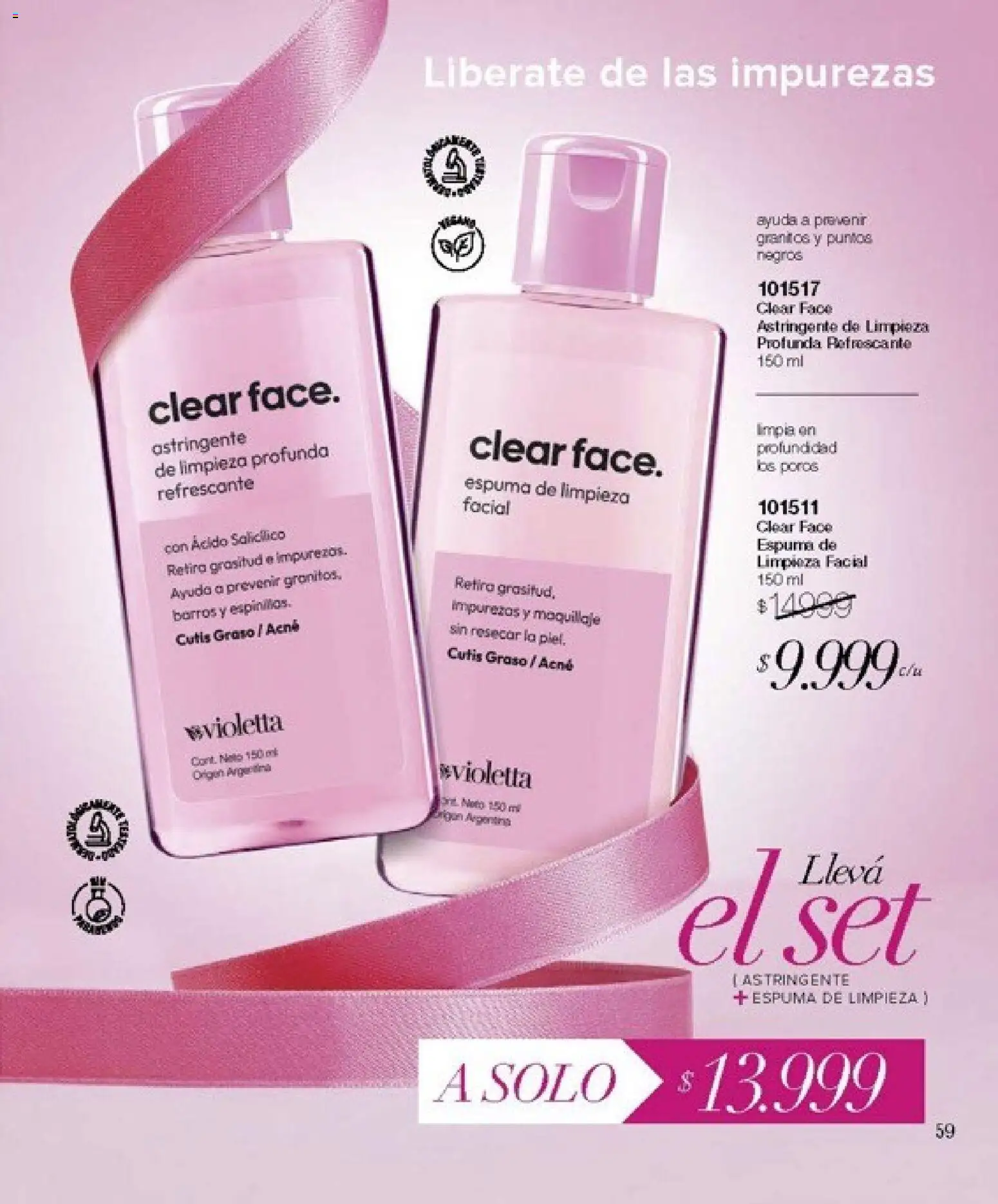 Violetta catálogo │ válido desde el 30.10.2025 | Página: 59 | Productos: Maquillaje, Espuma