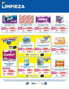 Alvi catálogo │ válido desde el 23.07.2025 | Página: 20 | Productos: Toalla, Papel higiénico, Té