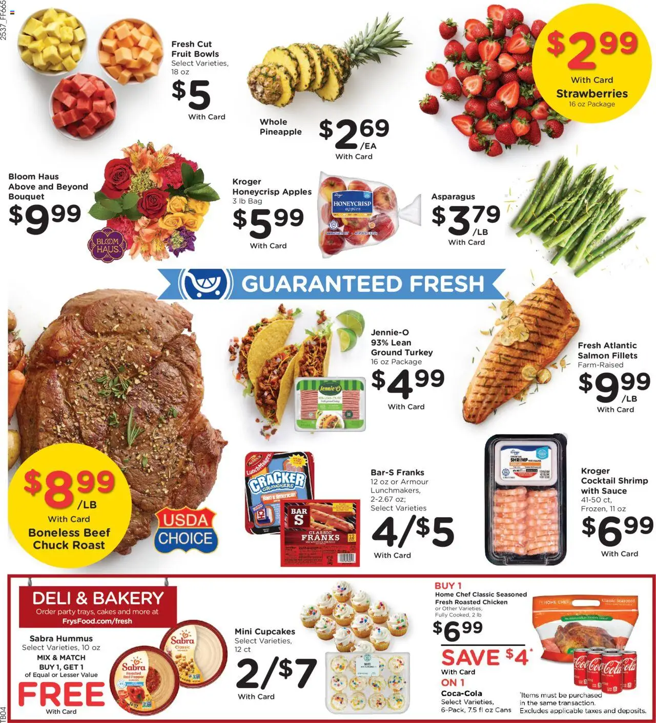 Fry's Food Weekly Ad - valid from 15.10.2025 | Page: 13 | Products: Asparagus, Ham, Strawberries, Pepper