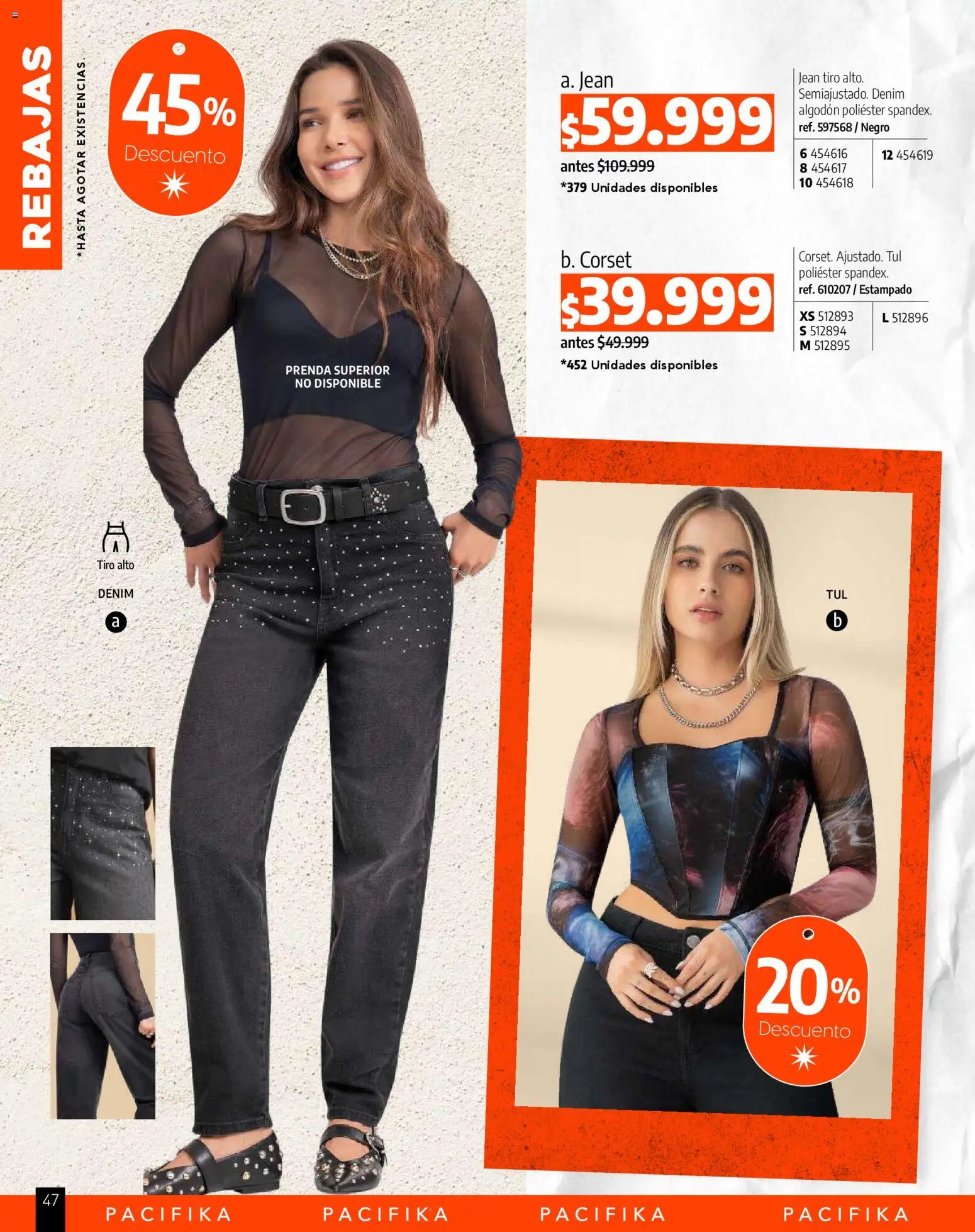 Pacifika revista - valida desde el 01.02.2026 | Página: 268 | Productos: Algodón, Jean