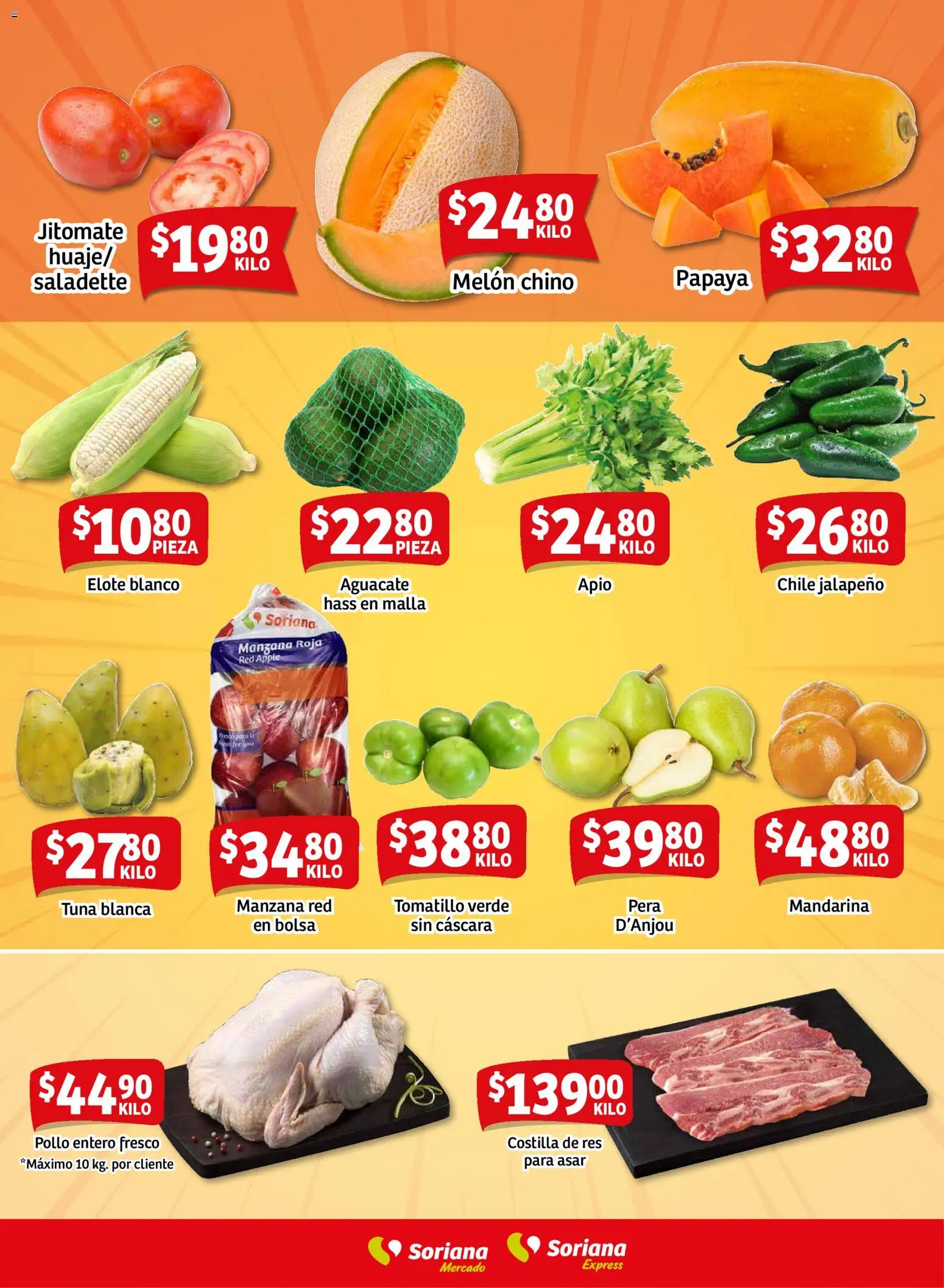 Nuevas ofertas de Soriana válidas en toda la República Mexicana desde el 15.11.2025. ¡Encuentra las mejores ofertas en Soriana - Ahorratón Mercado: Saltillo y Torreón! | Página: 7