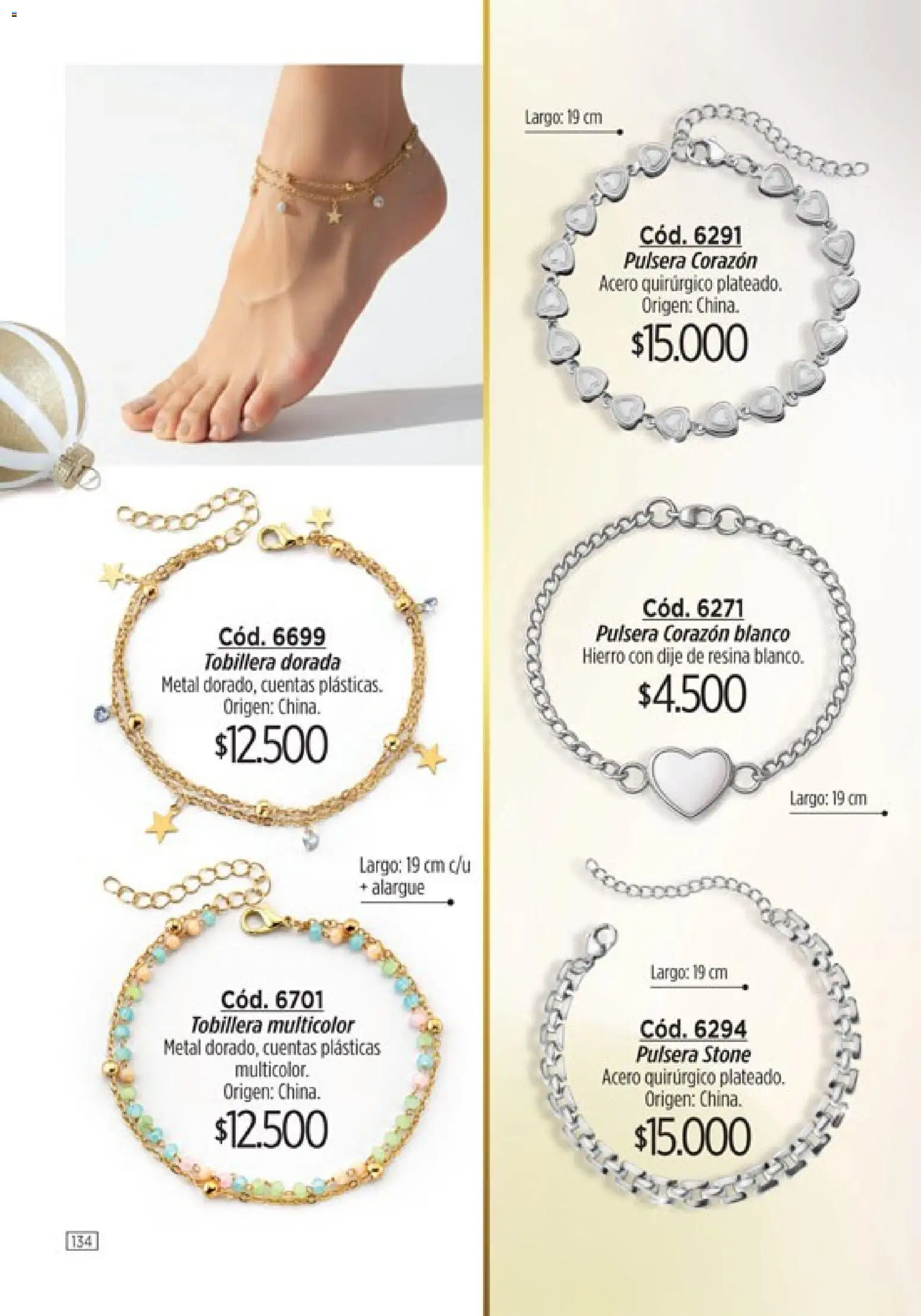 Amodil - Campaña 18/2025 │ válido desde el 30.11.2025 | Página: 134 | Productos: Pulsera, Tobillera, Dije, Alargue