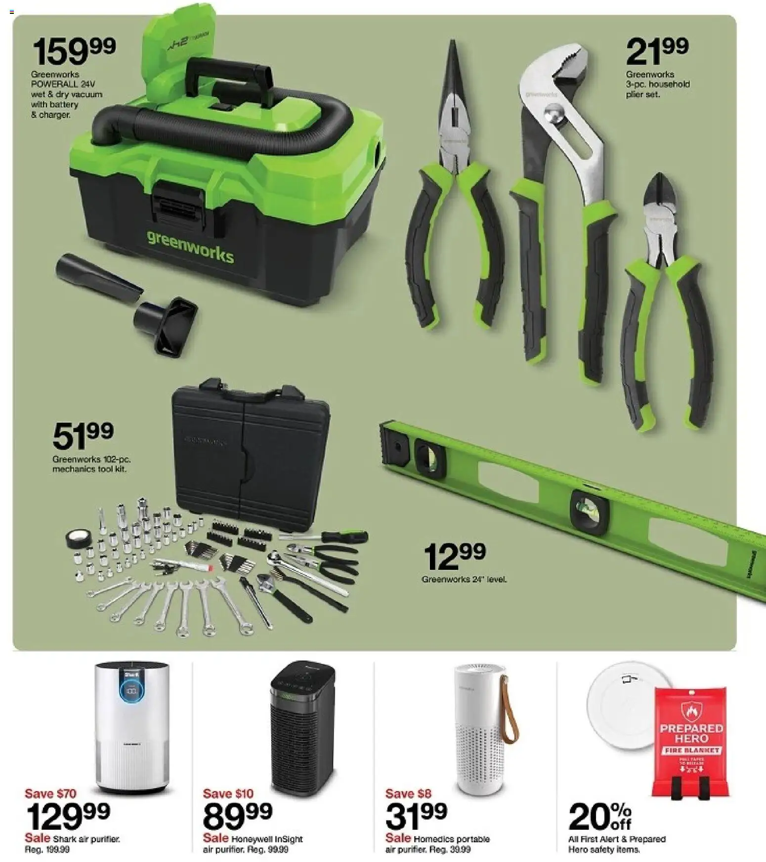 Target Weekly Ad - valid from 26.10.2025 | Page: 23 | Products: Blanket, Plier, Battery