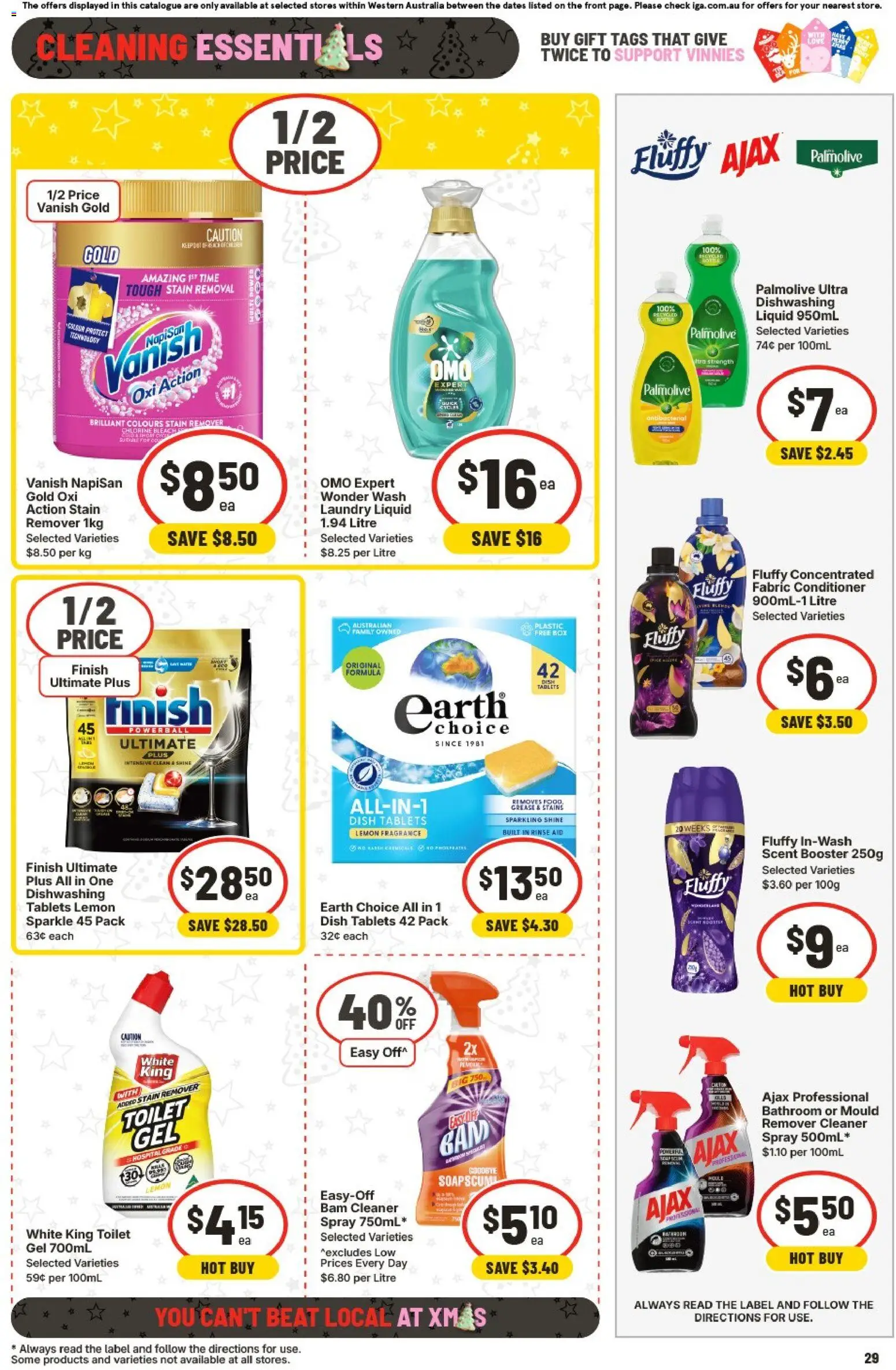 IGA catalogue - valid from 26.11.2025 | Page: 32 | Products: Toilet, Conditioner, Laundry, Tablets