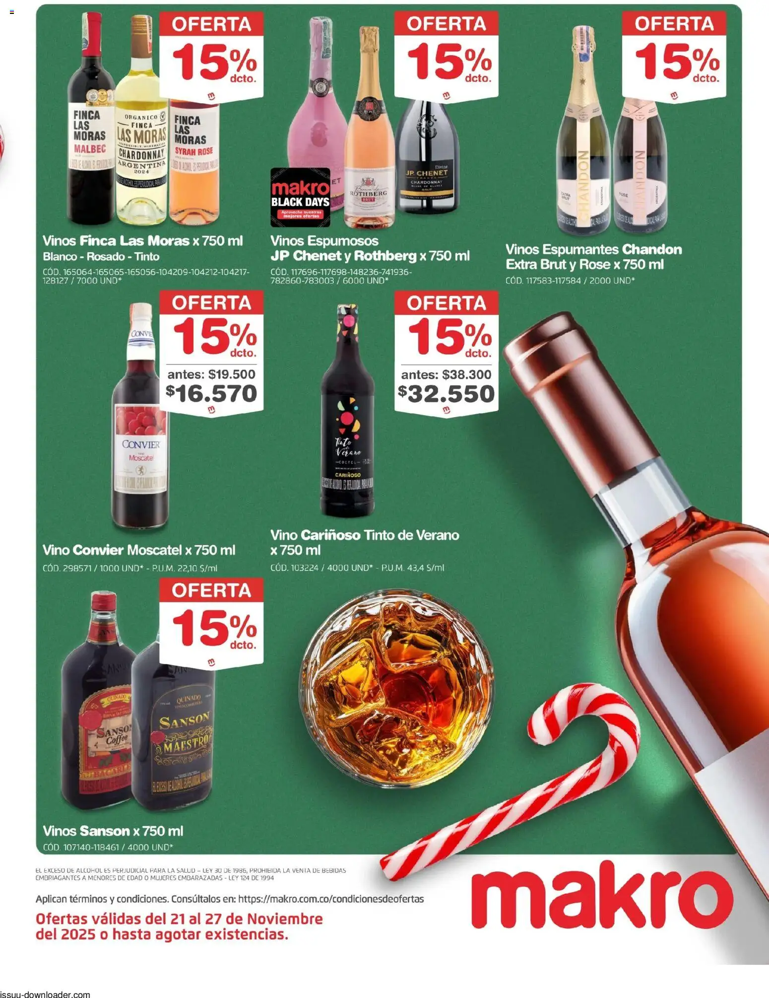 Makro revista - valida desde el 21.11.2025 | Página: 3 | Productos: Vino, Tintura