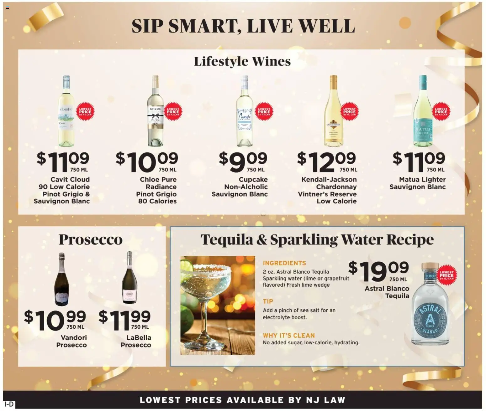 ShopRite Wine & Spirits - valid from 04.01.2026 | Page: 4 | Products: Water, Lime, Lighter, Cupcake