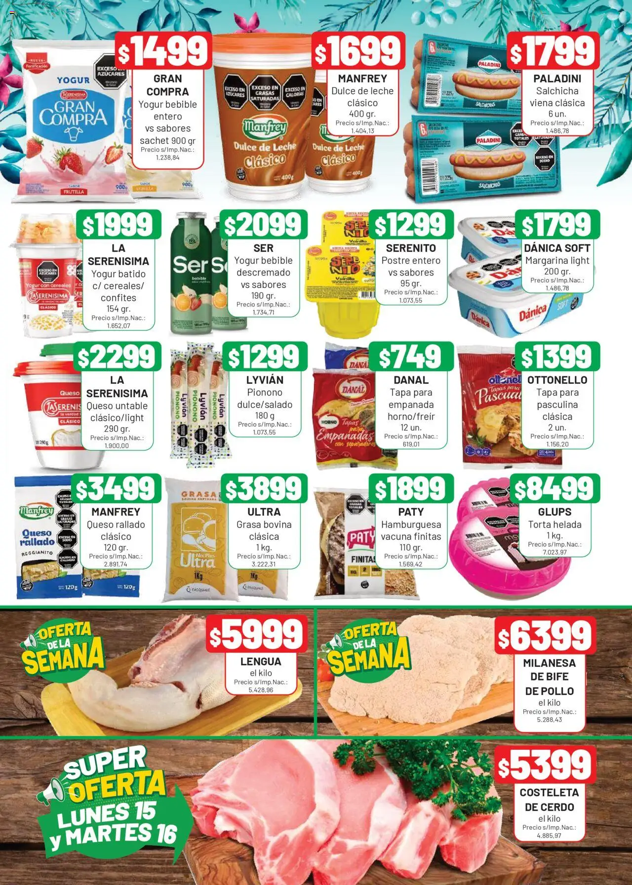 Almacor - Catálogo │ válido desde el 11.09.2025 | Página: 2 | Productos: Milanesa, Torta, Yogur, Cerdo