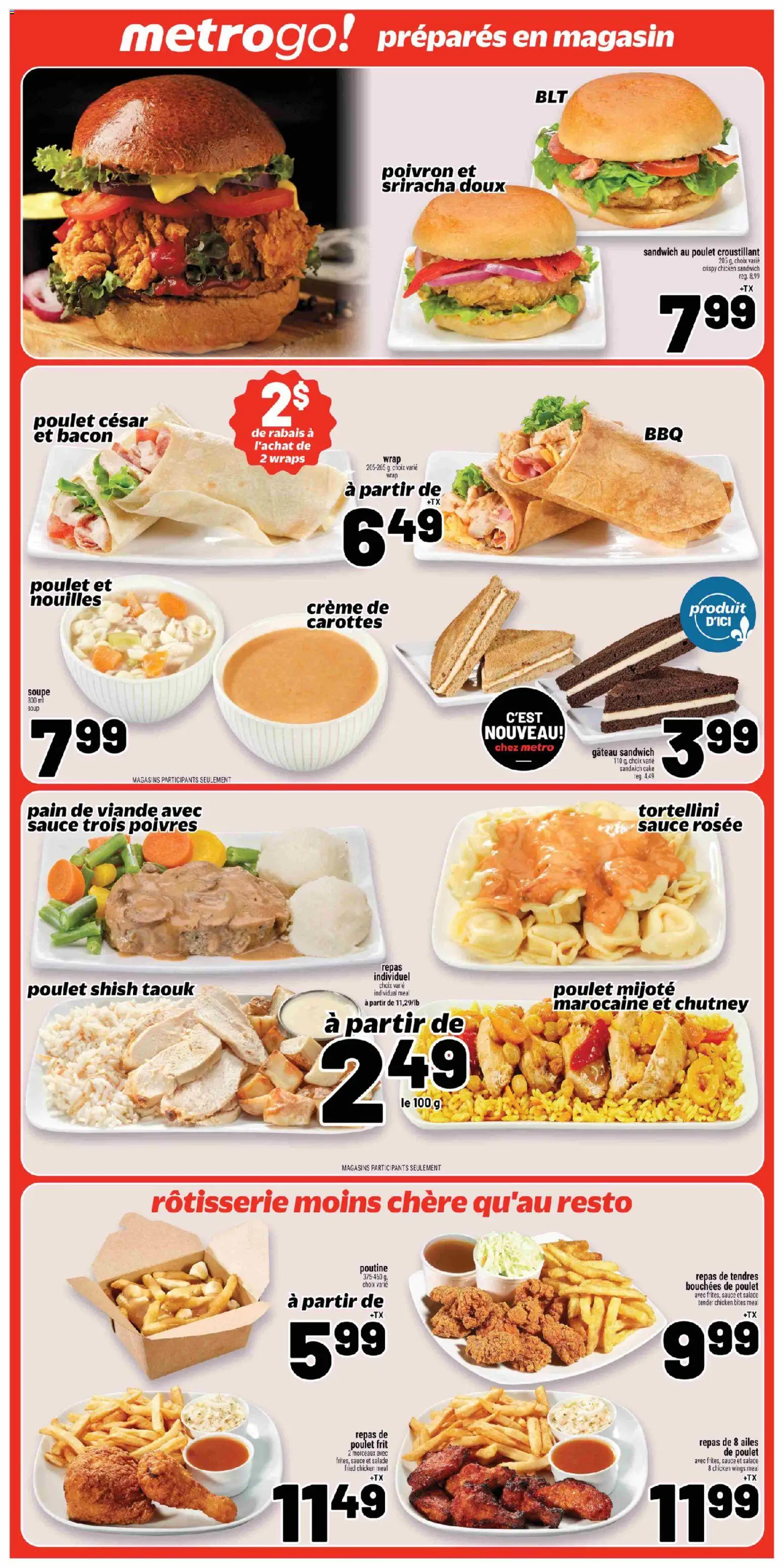 Metro flyer valid from 19.02.2026 | Page: 15 | Products: Chicken wings, Chicken